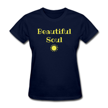 Load image into Gallery viewer, Beautiful Soul Women's T-Shirt - navy
