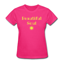 Load image into Gallery viewer, Beautiful Soul Women's T-Shirt - fuchsia
