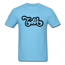 Load image into Gallery viewer, Love Retro-Unisex Classic T-Shirt - aquatic blue
