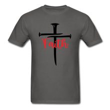 Load image into Gallery viewer, Faith Nail-Unisex Classic T-Shirt - charcoal
