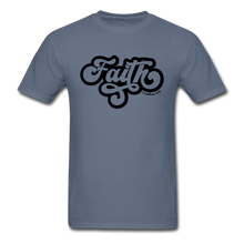 Load image into Gallery viewer, Faith retro-Unisex Classic T-Shirt - denim
