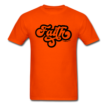 Load image into Gallery viewer, Faith retro-Unisex Classic T-Shirt - orange
