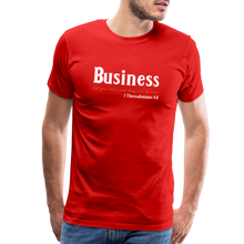 Load image into Gallery viewer, Business Men's Premium T-Shirt - red
