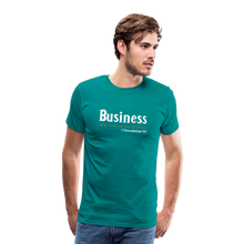 Load image into Gallery viewer, Business Men's Premium T-Shirt - teal
