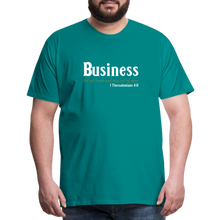 Load image into Gallery viewer, Business Men's Premium T-Shirt - teal
