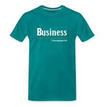 Load image into Gallery viewer, Business Men's Premium T-Shirt - teal
