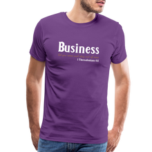 Load image into Gallery viewer, Business Men's Premium T-Shirt - purple
