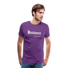 Load image into Gallery viewer, Business Men's Premium T-Shirt - purple
