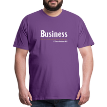 Load image into Gallery viewer, Business Men's Premium T-Shirt - purple

