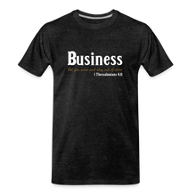 Load image into Gallery viewer, Business Men's Premium T-Shirt - charcoal grey
