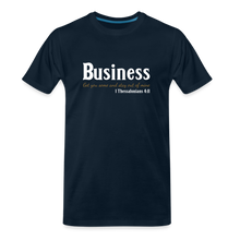 Load image into Gallery viewer, Business Men's Premium T-Shirt - deep navy
